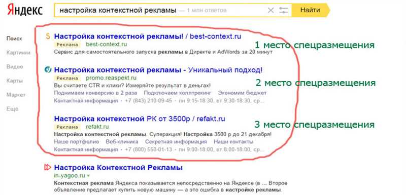 Что такое спецразмещение в «Яндекс Директ»?
